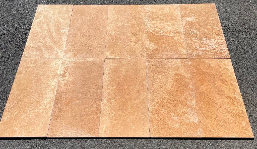 ANDES NOCE Travertine honed/filled - 24" x 12" x 3/8" (2 SF/PC) Tile