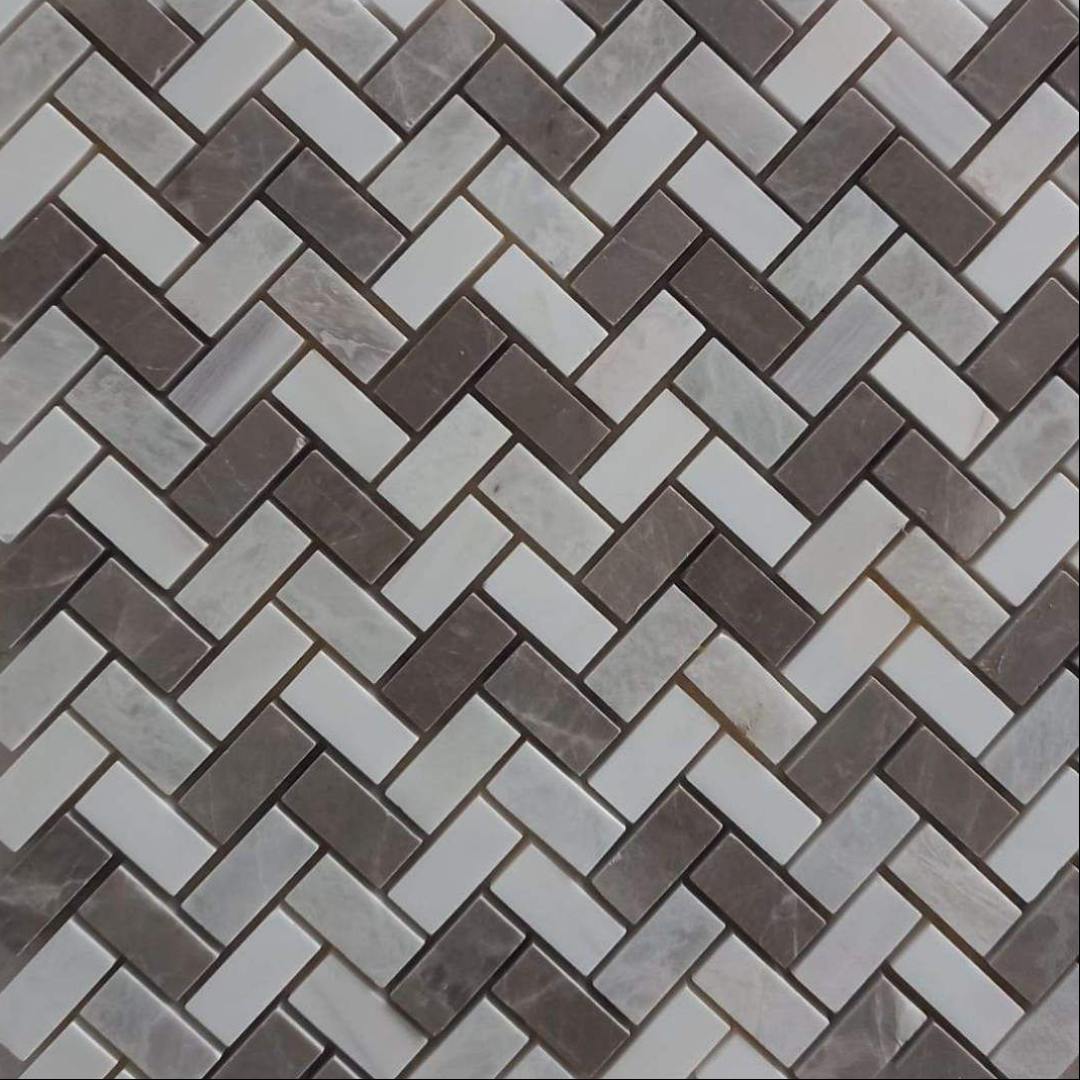 BEIGE & BROWN, STACKED 3D 12" x 12" (1 SF/PC) - Havai'iano
