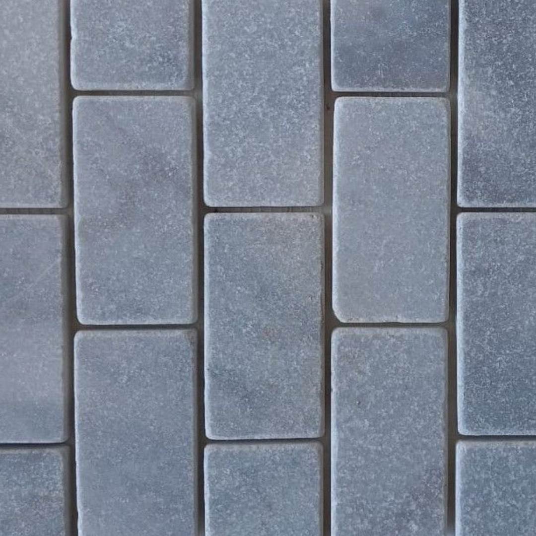 BIANCO GREY, BRICK 2X4 - 12" x 12" - (1 SF/PC) - Havai'iano