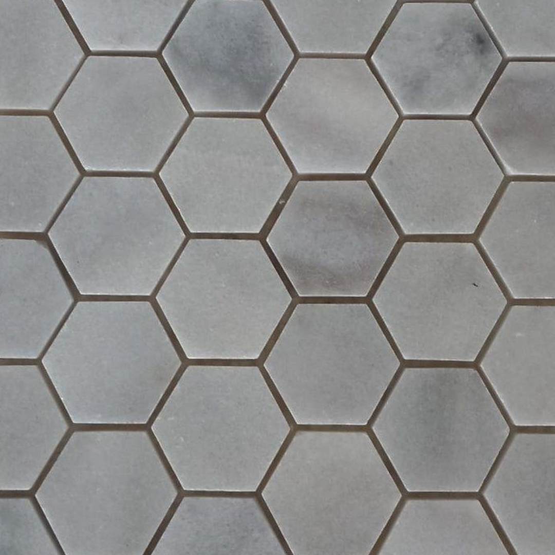 BIANCO GREY, HEXAGON 12" x 12" - (1 SF/PC) - Havai'iano