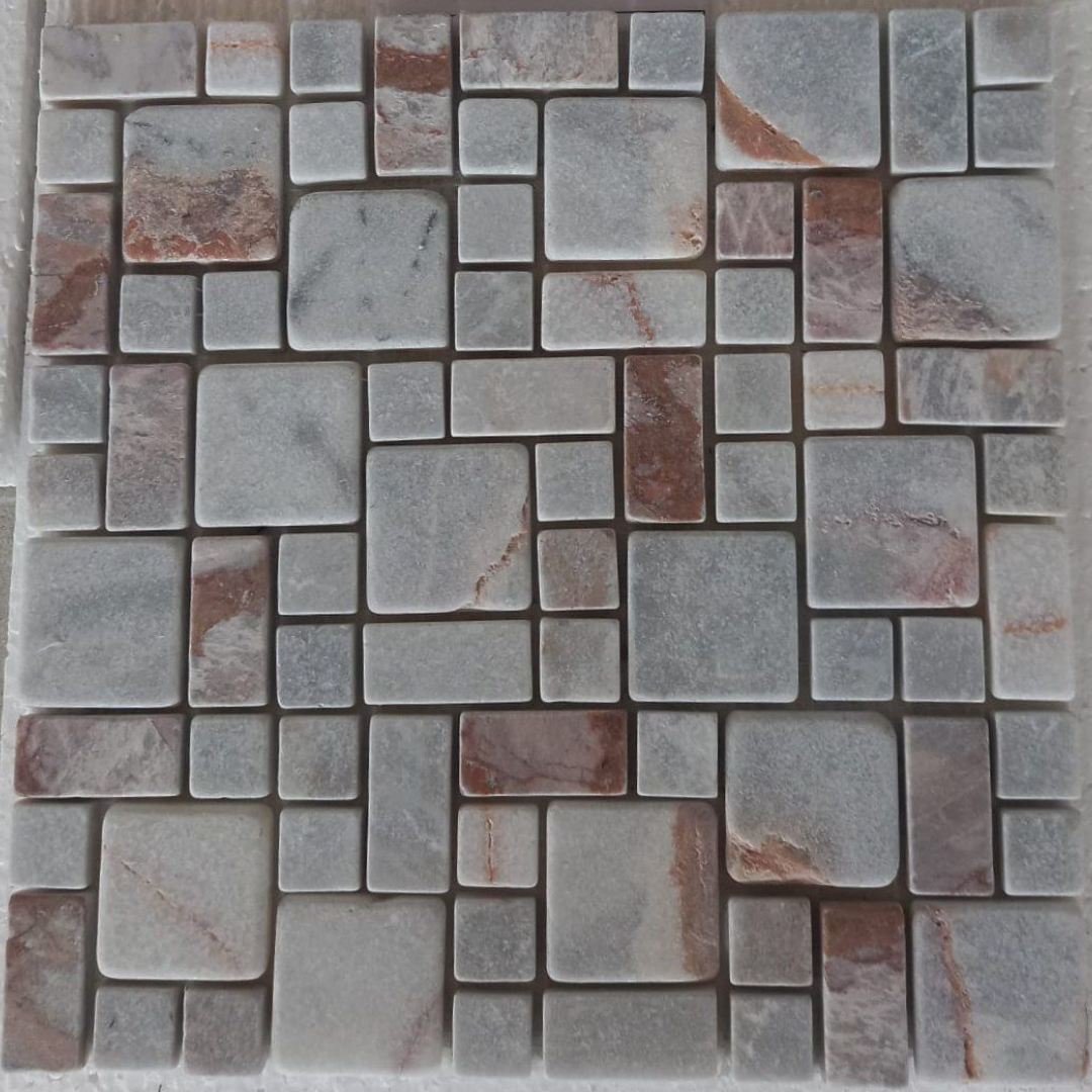 BIANCO VENUS MINI PATTERN, ROMAN MINI 12" x 12" - (1 SF/PC) - Havai'iano