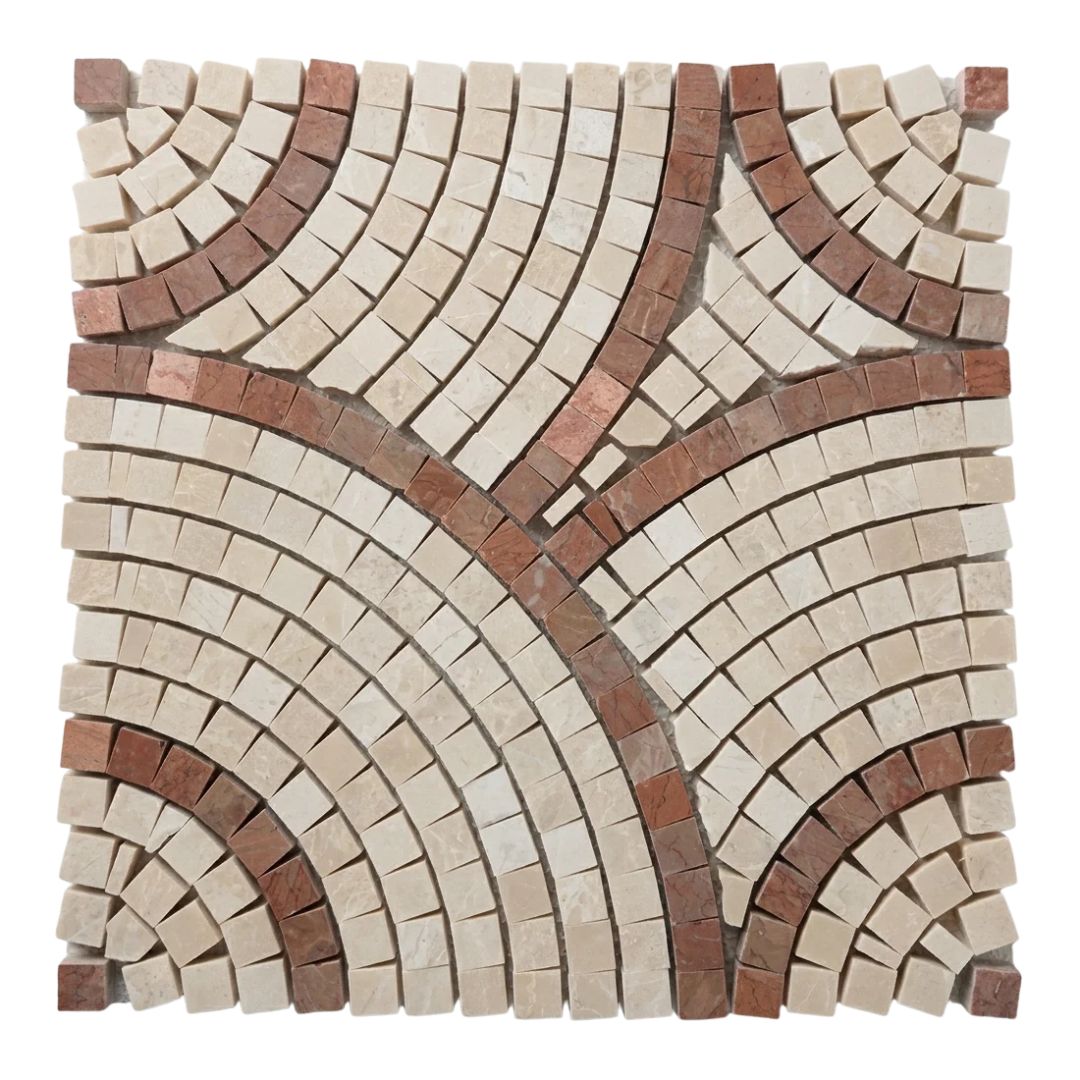 CIRCLE, FAN, Mosaic - Mediterranean