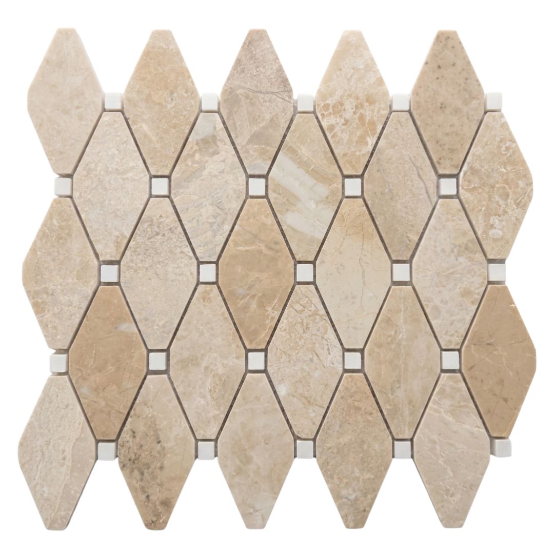 DIAMOND & OCTAGON, BRAID, Mosaic - Mediterranean