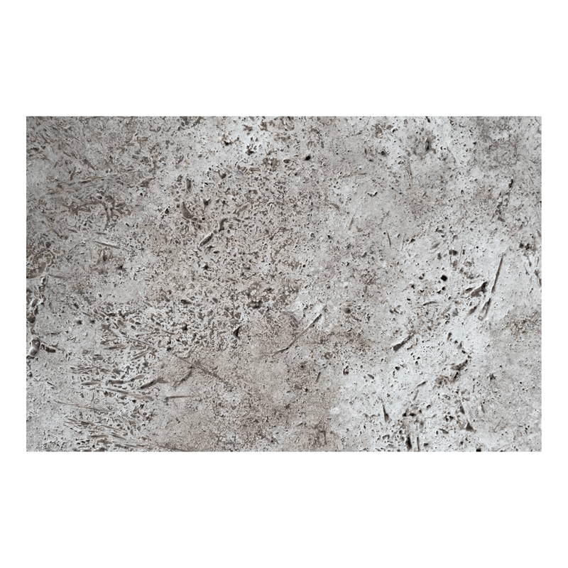 Travertine-Tile-Flooring-DARK WALNUT Travertine brushed/unfilled tile 22"x16"- Stone Supplier - Rocks in Stock