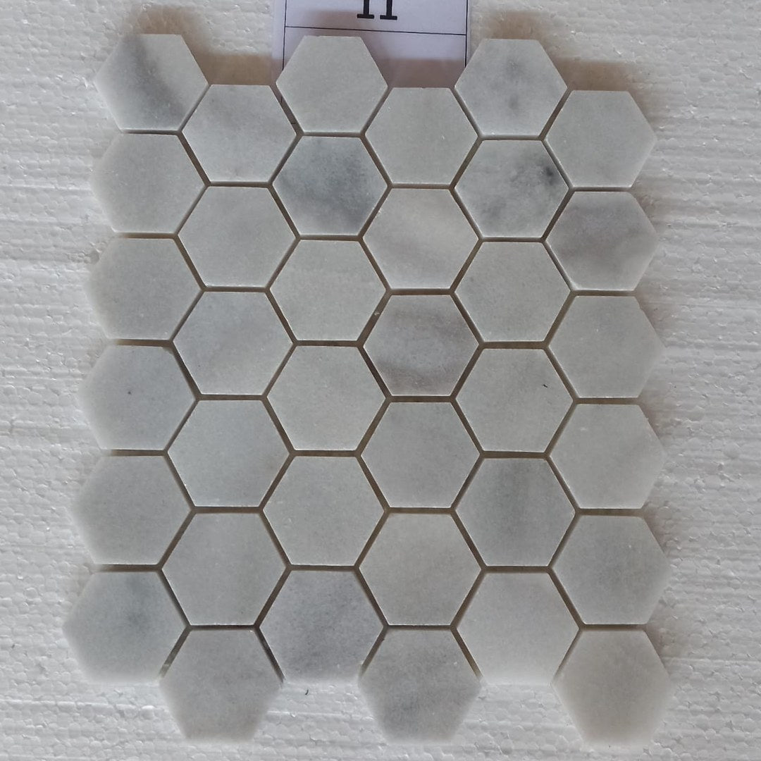 BIANCO GREY, HEXAGON - Havai'iano