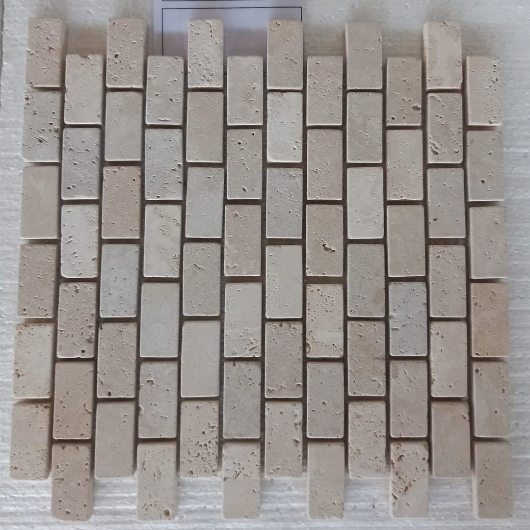 TRAVERTINE BEIGE, BRICK 1X2 - Havai'iano