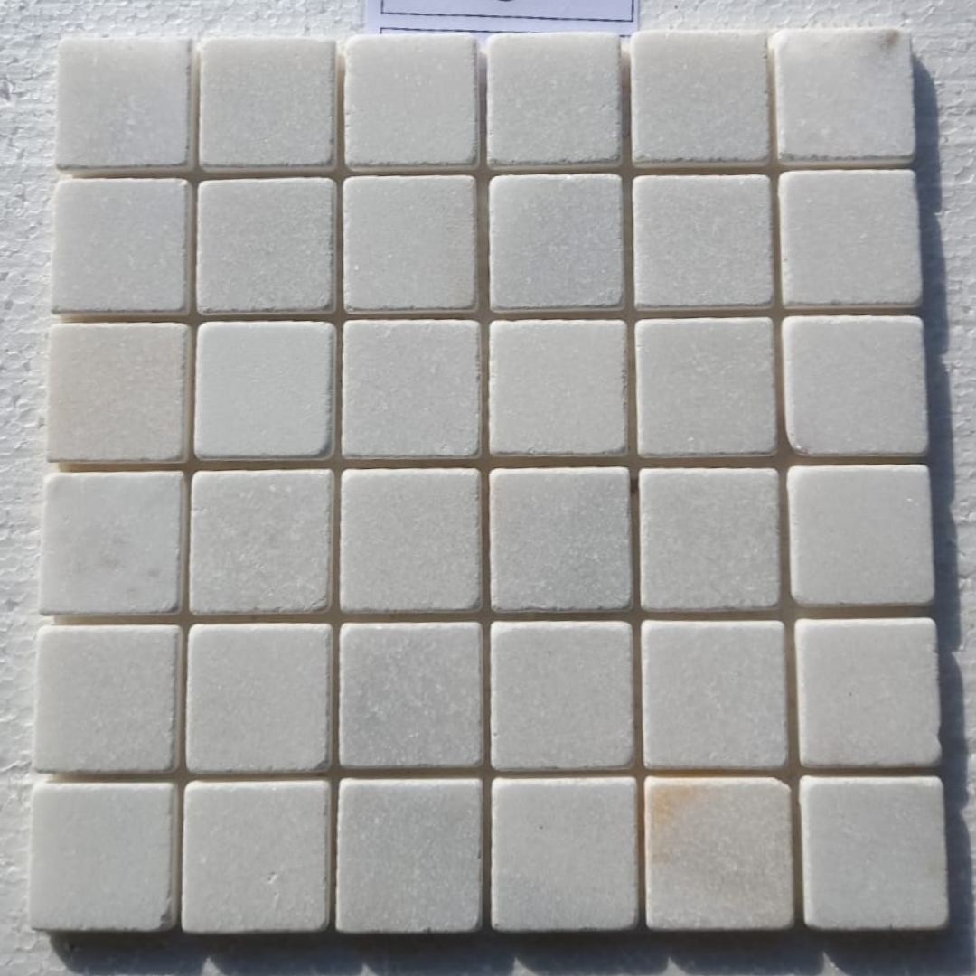 BIANCO WHITE, SQUARES 2X2 - Havai'iano
