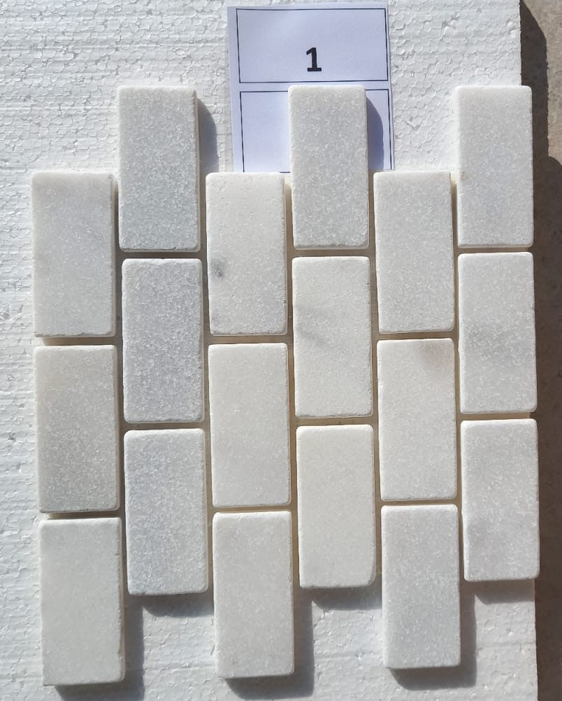 BIANCO WHITE, BRICK 2X4 - Havai'iano