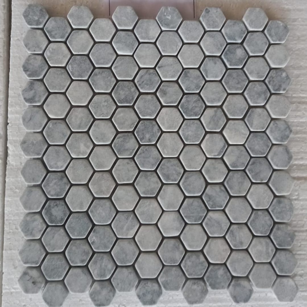 BLUE, HEXAGON MINI 1X1 - Havai'iano