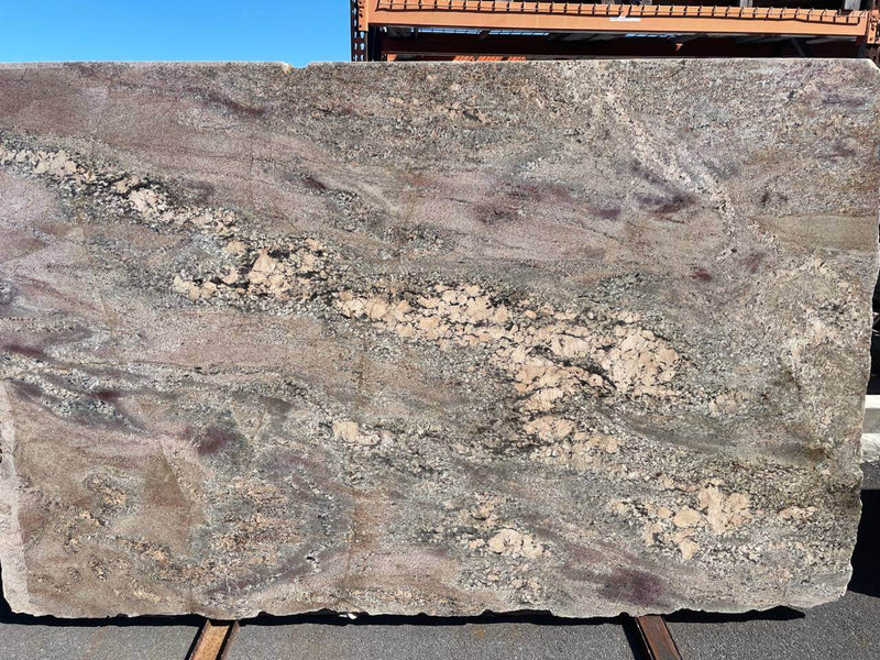 CREMA BORDEAUX Granite polished 2cm thick - Slab