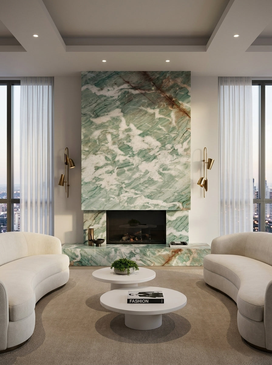 ALEXANDRITA Quartzite polished 2cm thick - Slab