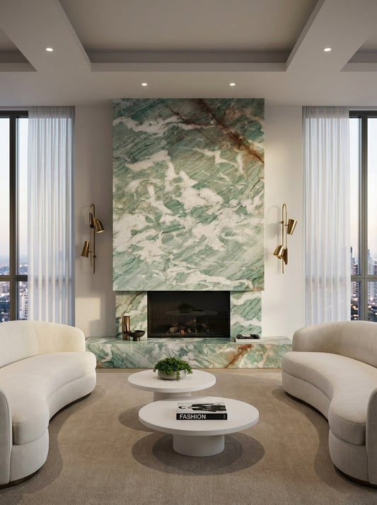 ALEXANDRITA Quartzite polished 2cm thick - Slab
