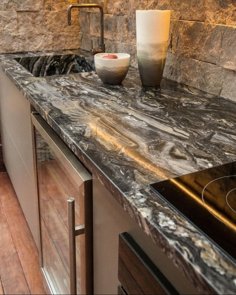 ARABASCATO OROBICO Marble polished 2cm thick (2891) - Slab