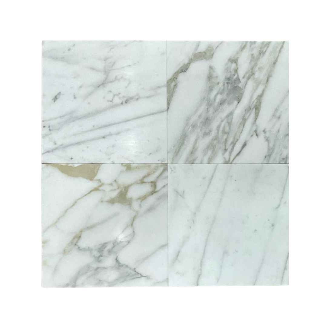 CALACATTA Marble honed 12" x 12" (1 SF/PC) - Tile