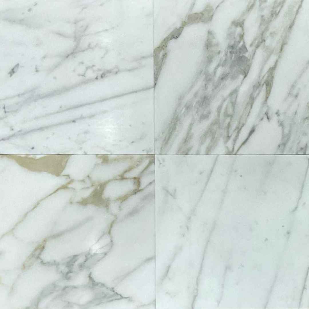 CALACATTA Marble honed 12" x 12" (1 SF/PC) - Tile
