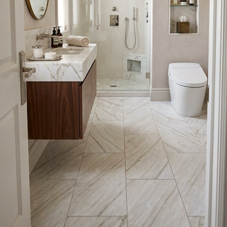 CALACATTA Marble honed 24" x 12" (2 SF/PC) - Tile