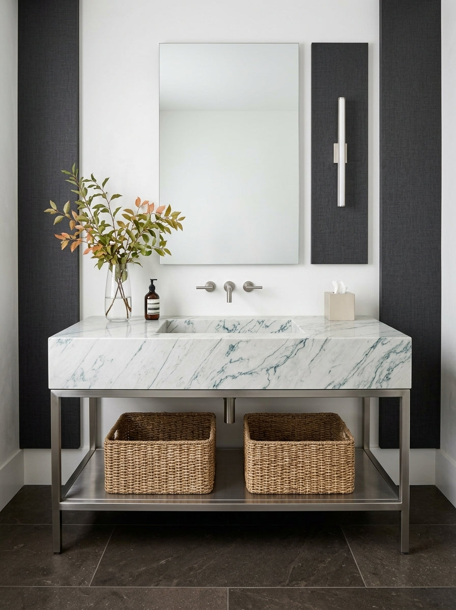 CALACATTA OPUS Quartzite polished 2cm thick - Slab