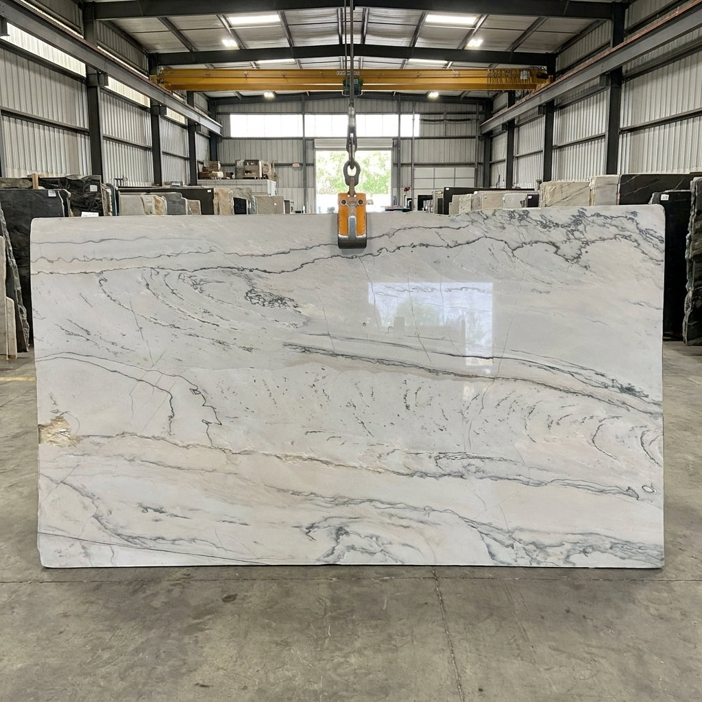 CALACATTA QUARTZ Quartzite polished 2cm thick - Slab