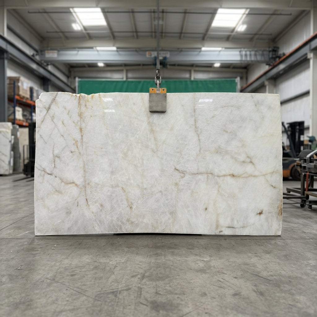 CRYSTAL BROWN Quartzite polished 2cm thick - Slab