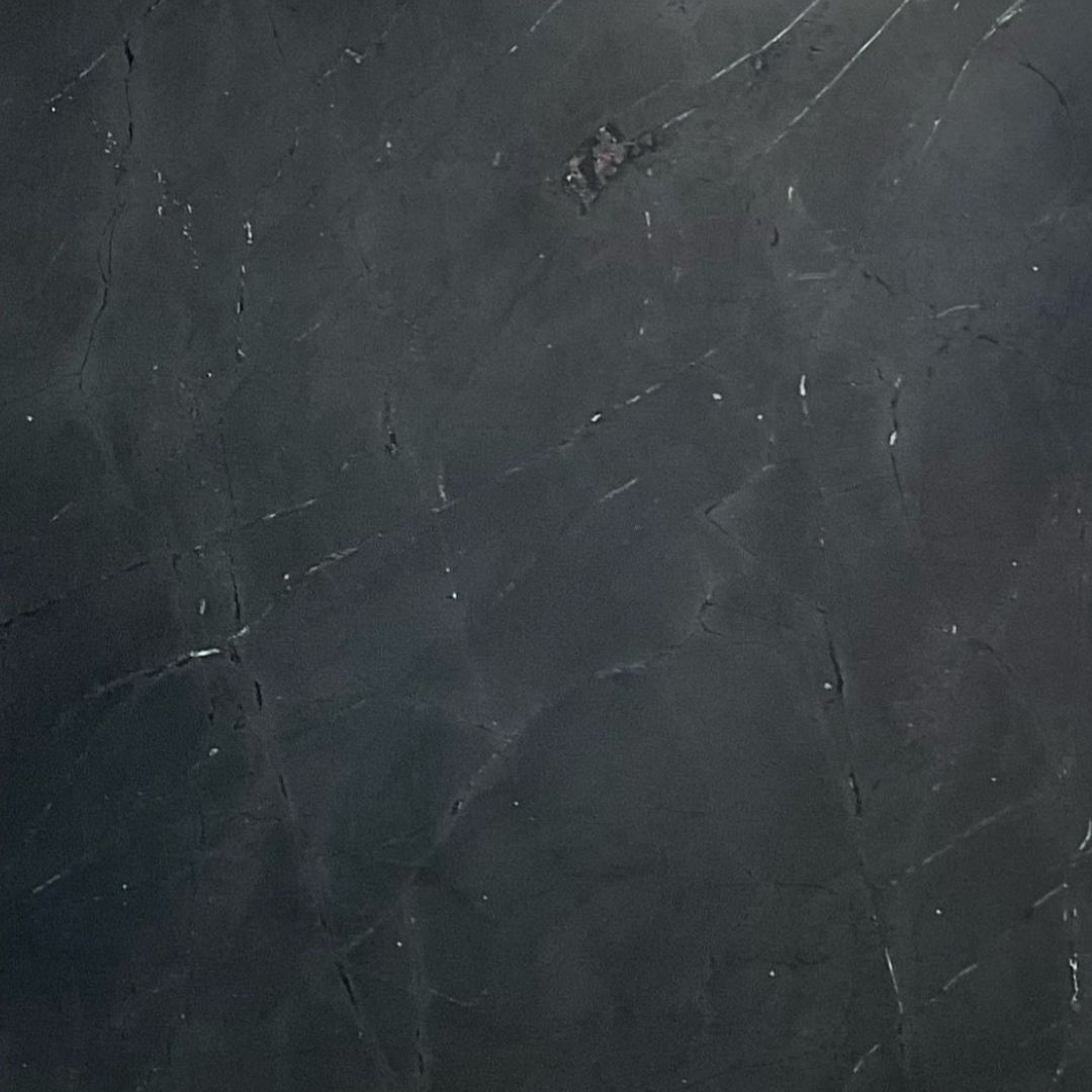 DIAMOND BLACK Quartzite leather 3cm thick - Slab