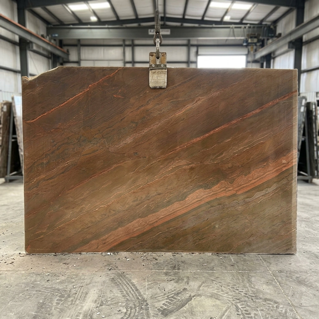 FANTASTIC BROWN Quartzite polished 3cm thick - Slab
