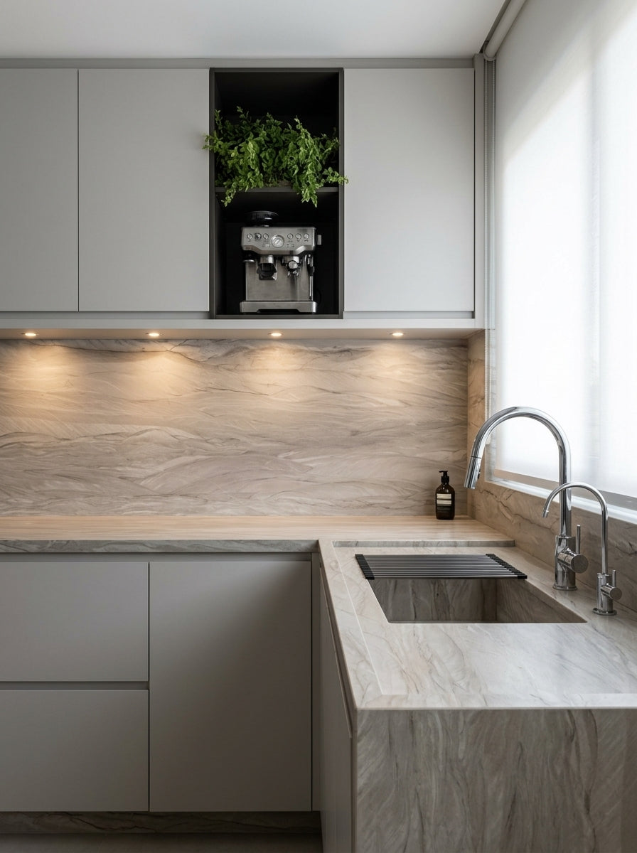 KALAHARI Quartzite honed 2cm thick - Slab