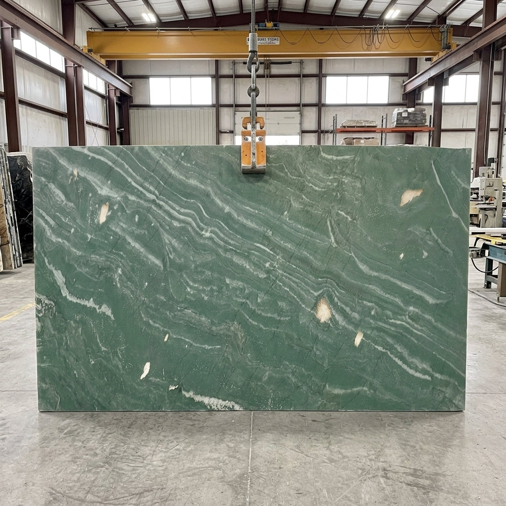 MANDALAY GREEN Quartzite polished 2cm thick - Slab