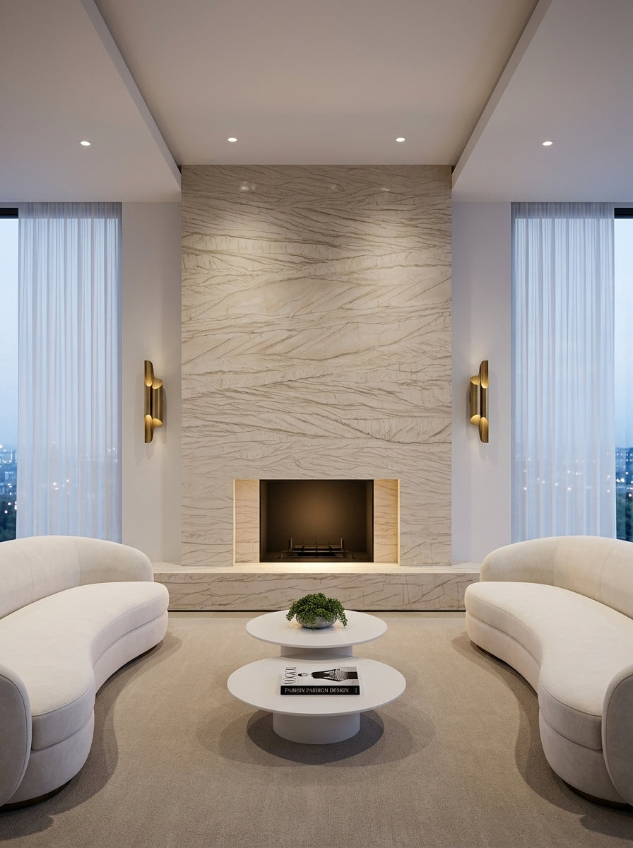 MUSTANG Quartzite polished 2cm thick - Slab