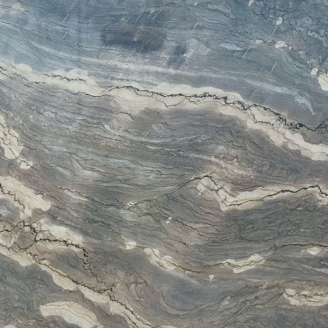 NUVOLE BLUE Quartzite polished 3cm thick - Slab
