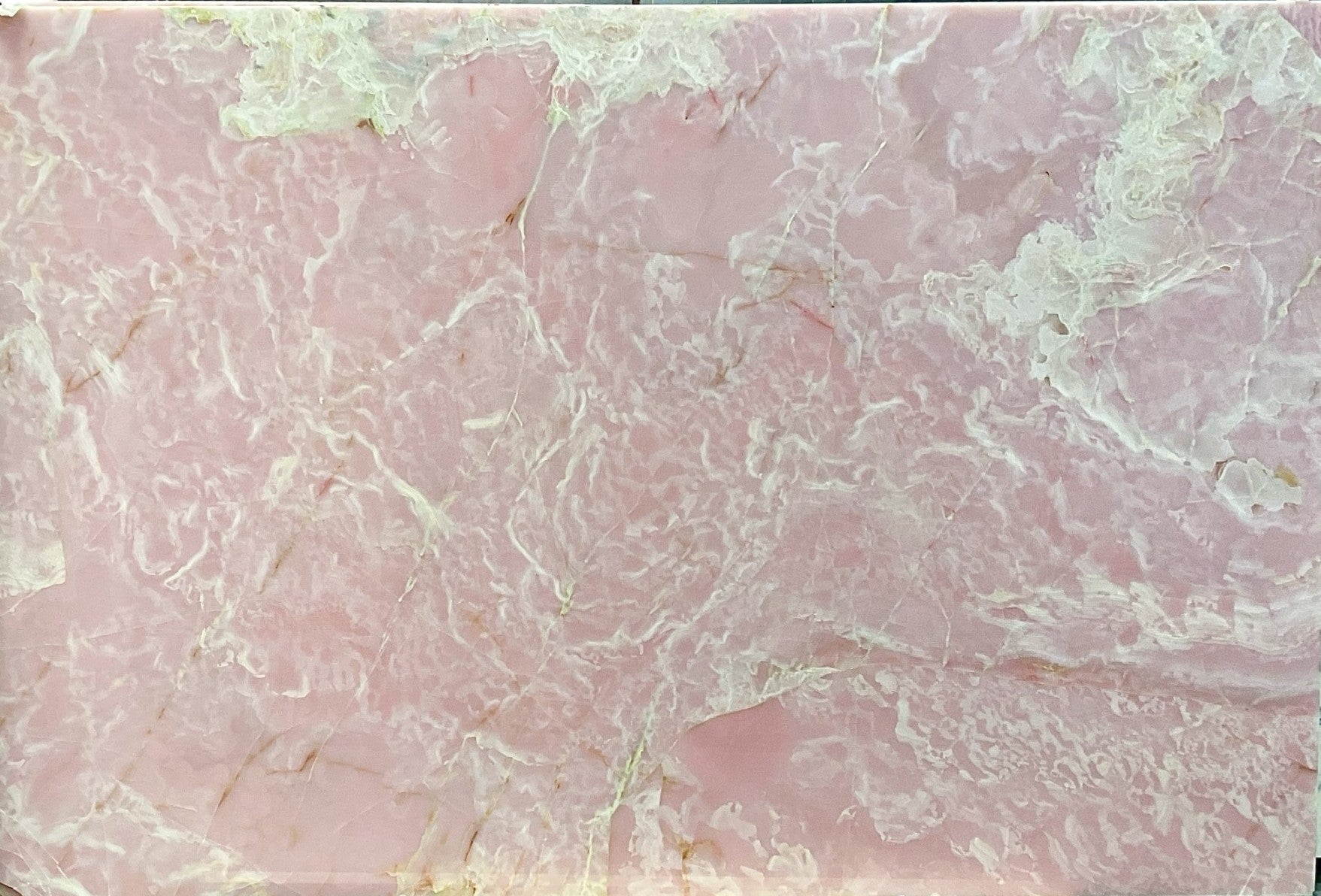 ONICE ROSA JADE Onyx polished 1.5cm thick - Slab