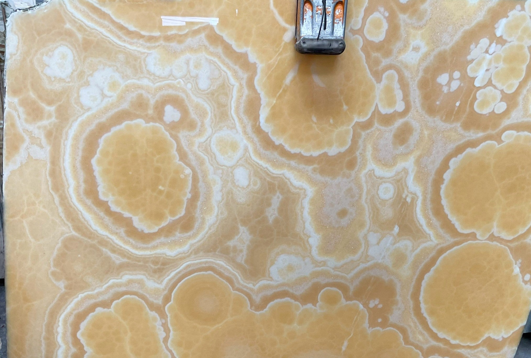 ORANGE Onyx polished 2cm thick - Slab