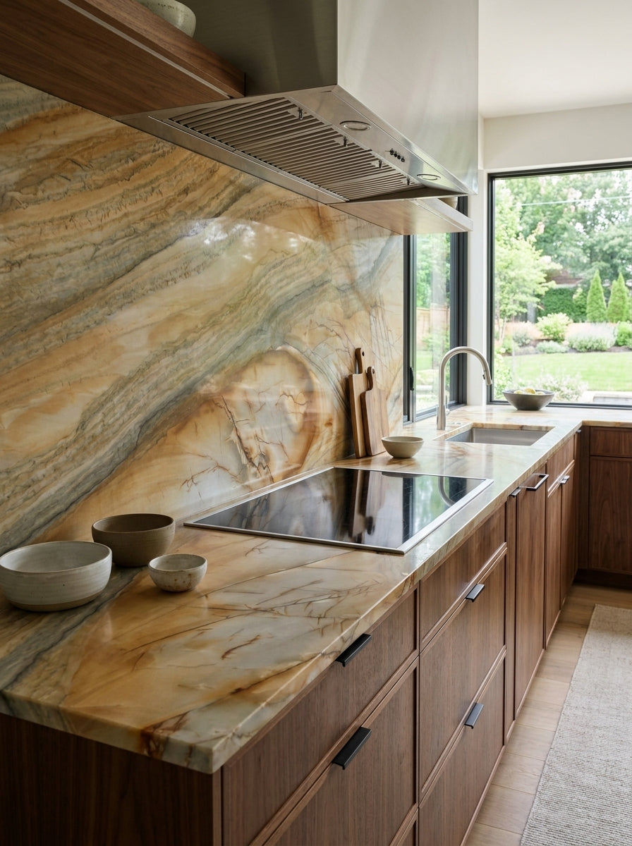 POLARIS Quartzite polished 2cm thick - Slab