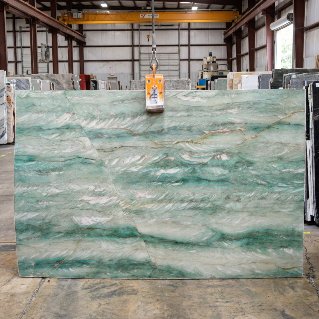 SMERALDA Quartzite polished 2cm thick - Slab