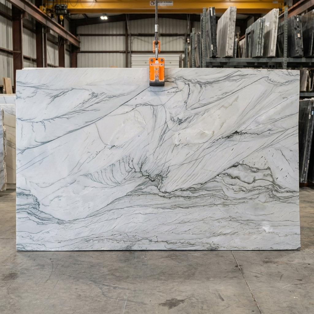 STATUARIO Quartzite polished 3cm thick - Slab
