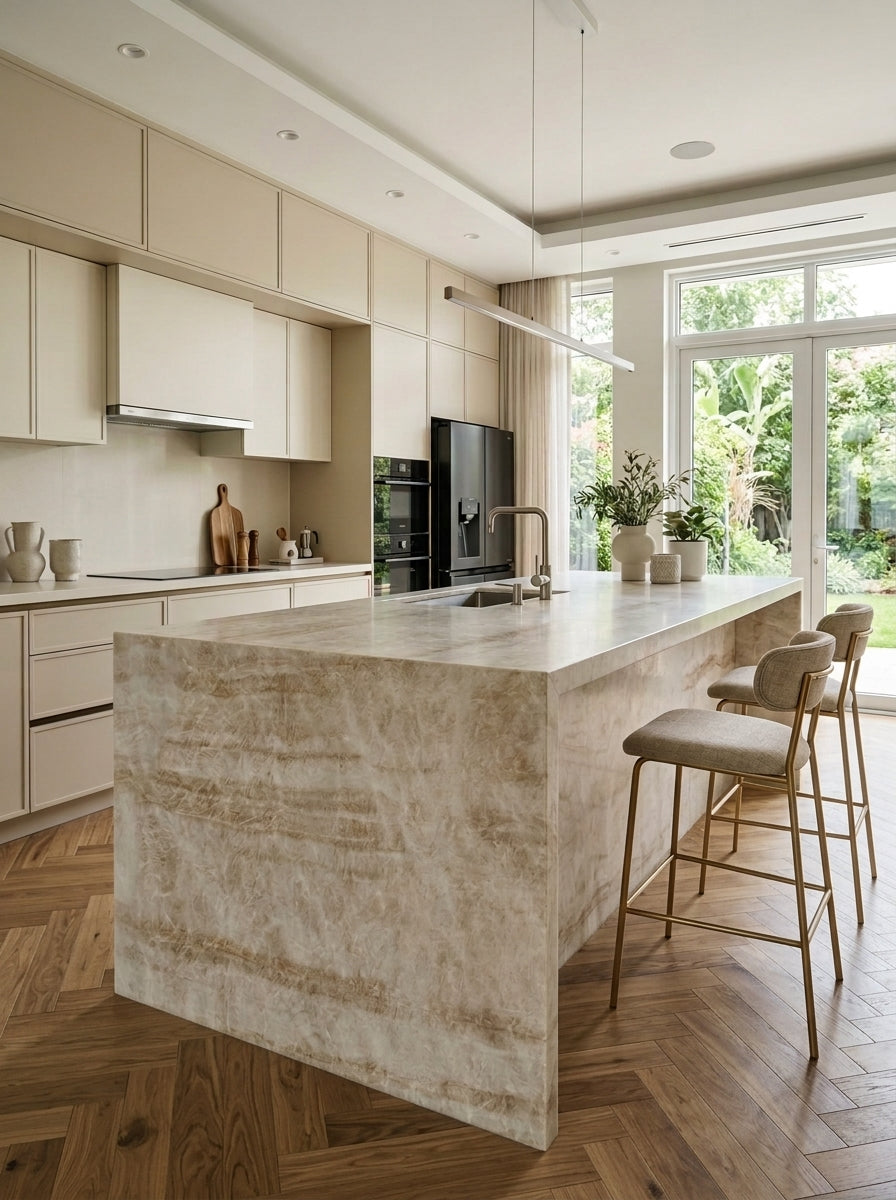 TAJ MAHAL Quartzite polished 3cm thick - Slab