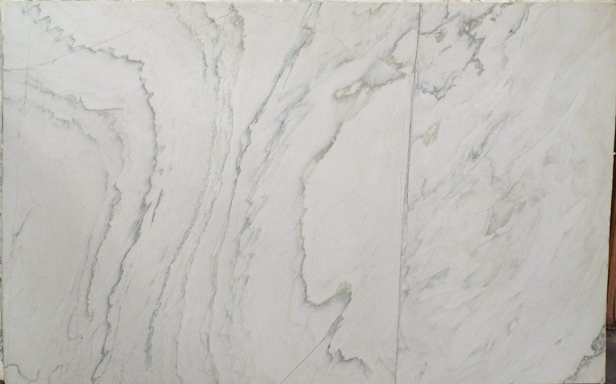WHITE MACAUBUS CROSSCUT Quartzite polished 2cm thick - Slab