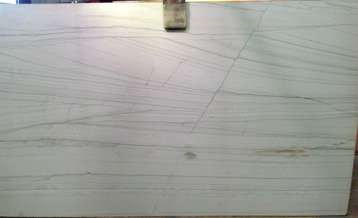 WHITE MACAUBUS Quartzite honed 2cm thick - Slab
