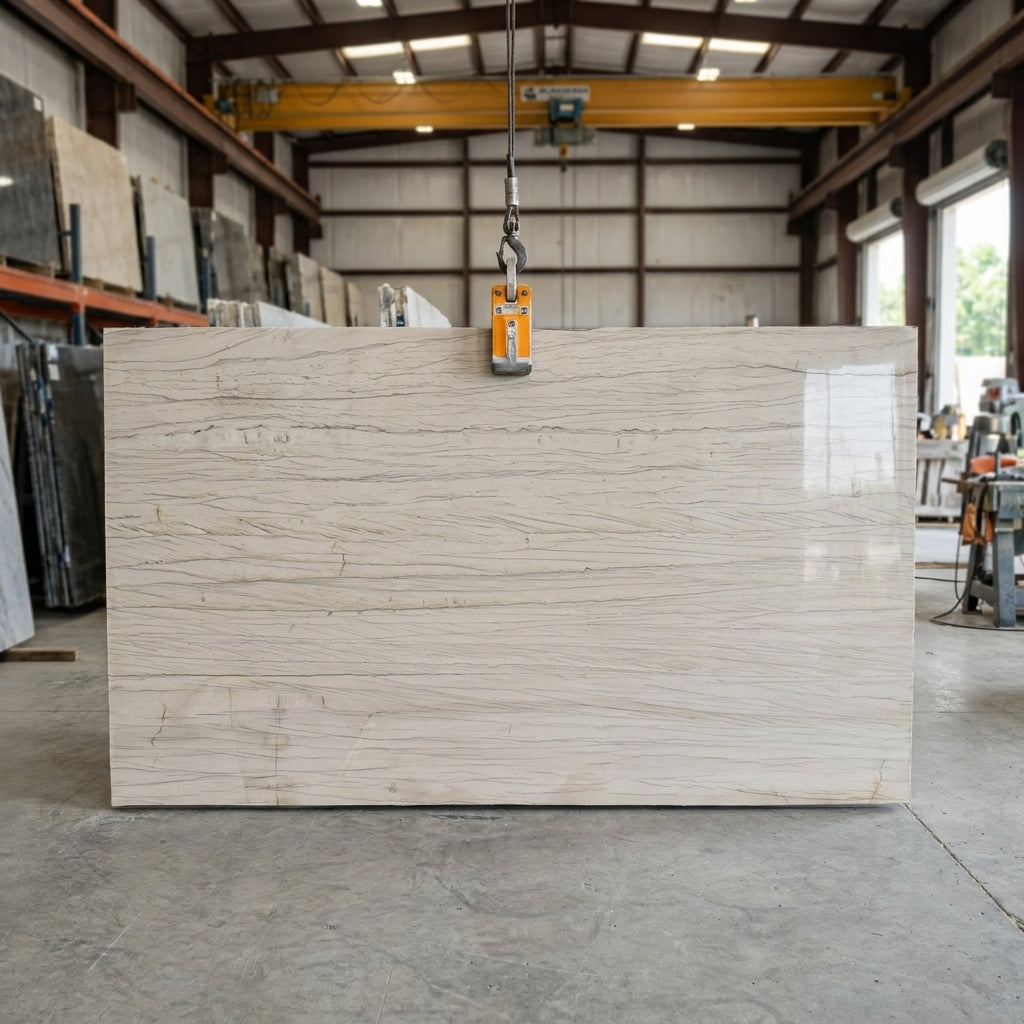WHITE MUSTANG Quartzite polished 3cm thick - Slab