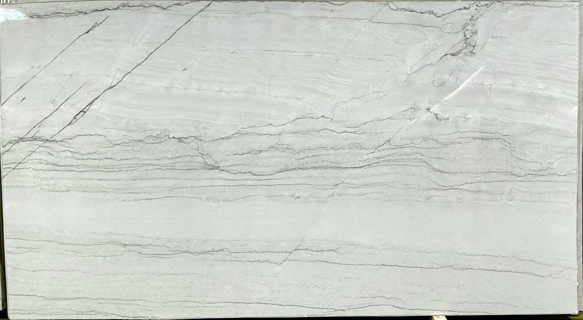 WHITE SANTORINI Quartzite polished 3cm thick - Slab