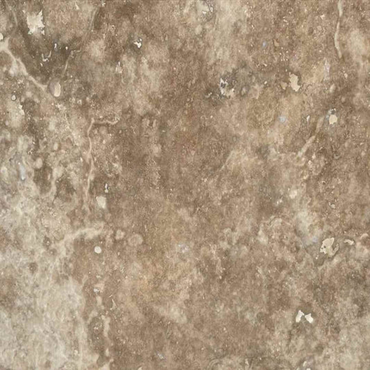 COLONIAL BROWN Travertine honed/filled - 18" x 18" x 3/8" (2.25 SF/PC) Tile