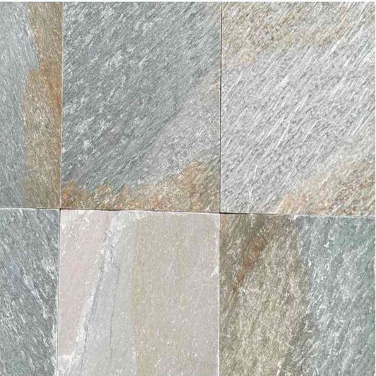 HEIBE GOLD Quartzite natural - 16" x 16" x 0.40"-0.60" Tile