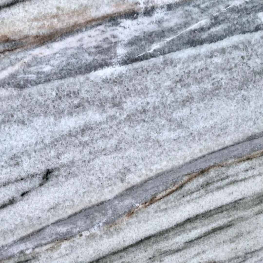 ICE CRYSTAL Dolomite leather 3cm thick - Slab