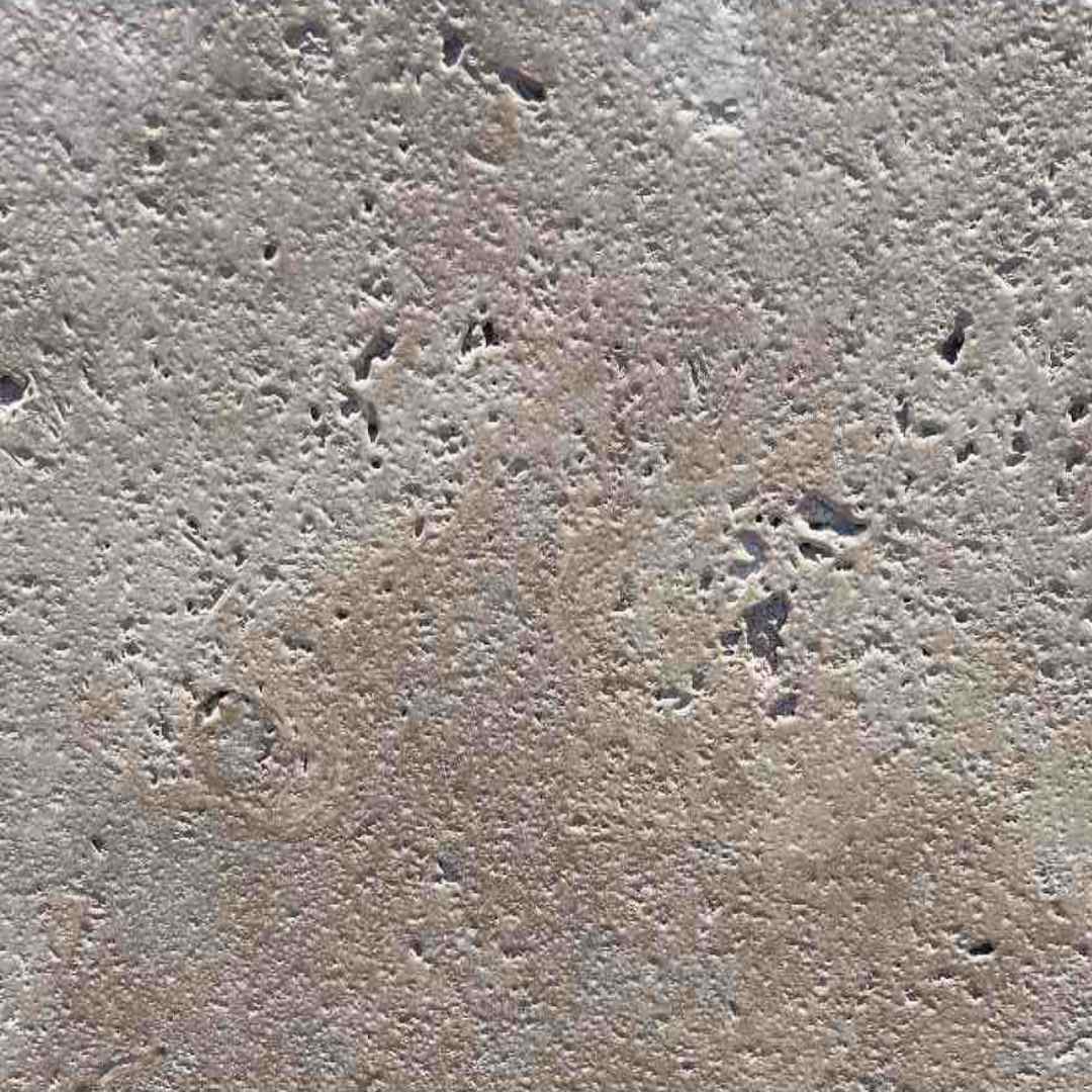 LIGHT WALNUT Travertine brushed/unfilled 2cm thick - Slab