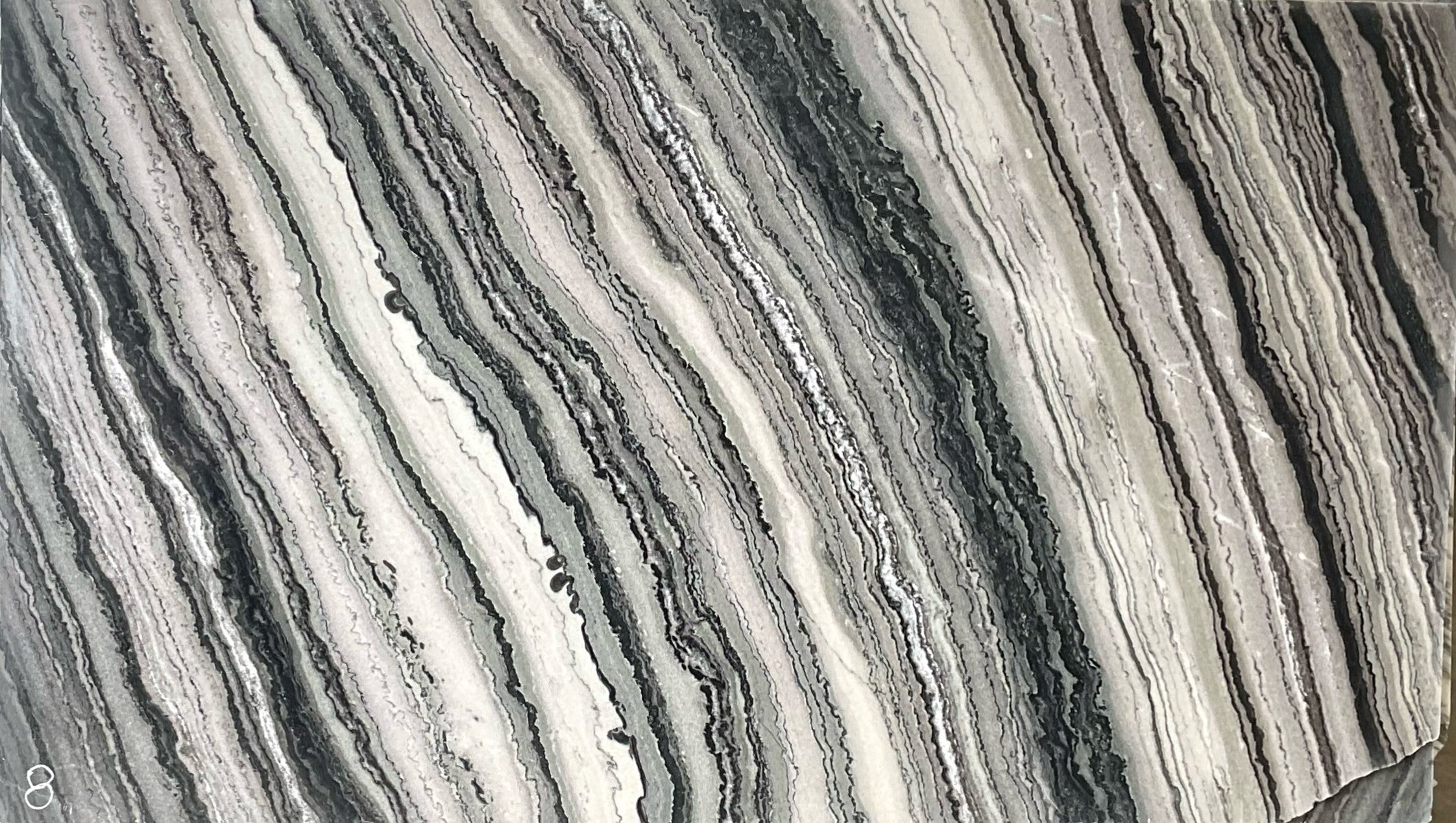 MERCURY BLACK Marble polished 2cm thick - Slab