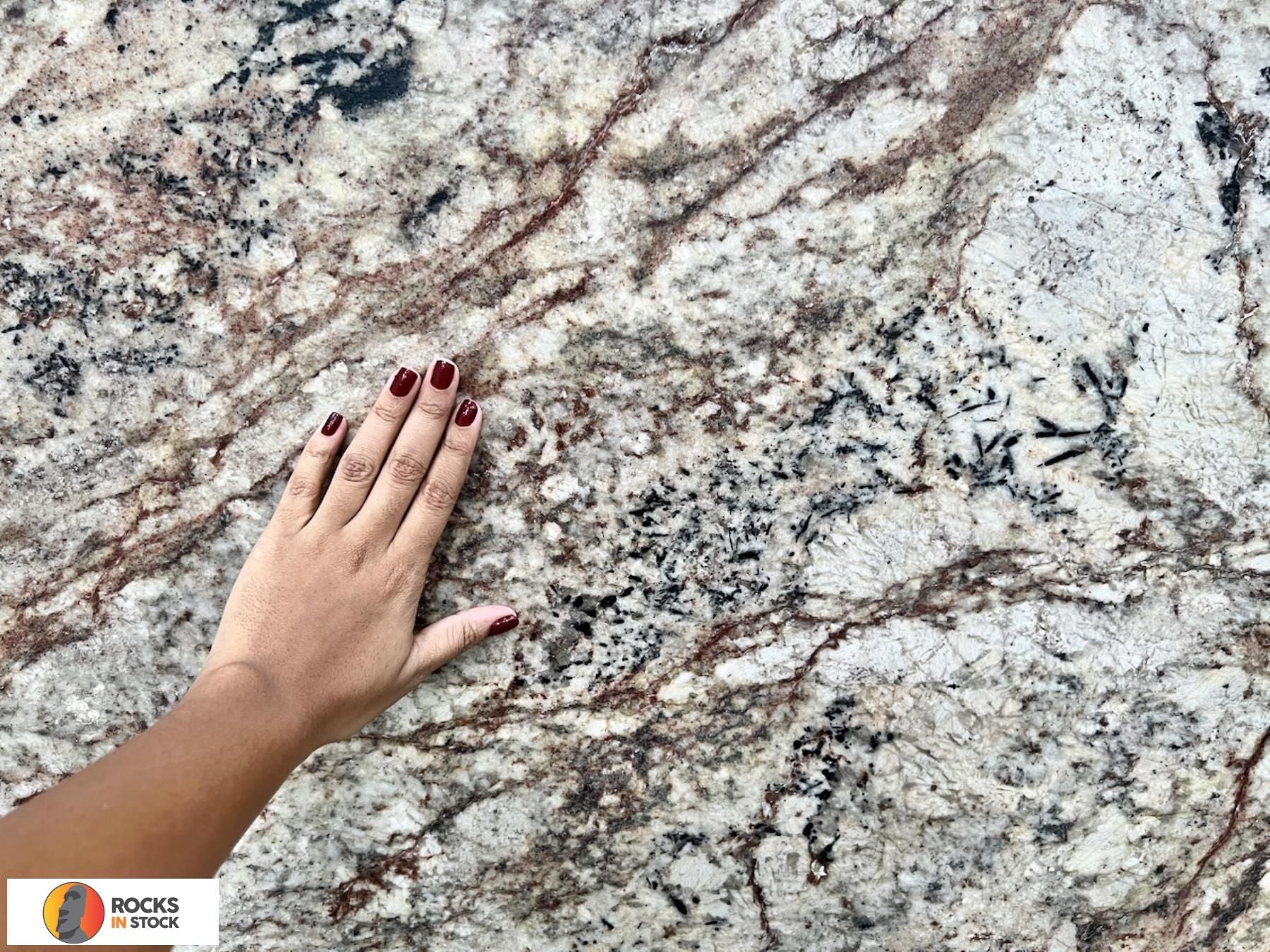 TYPHOON BORDEAUX Granite leather 3cm thick - Slab