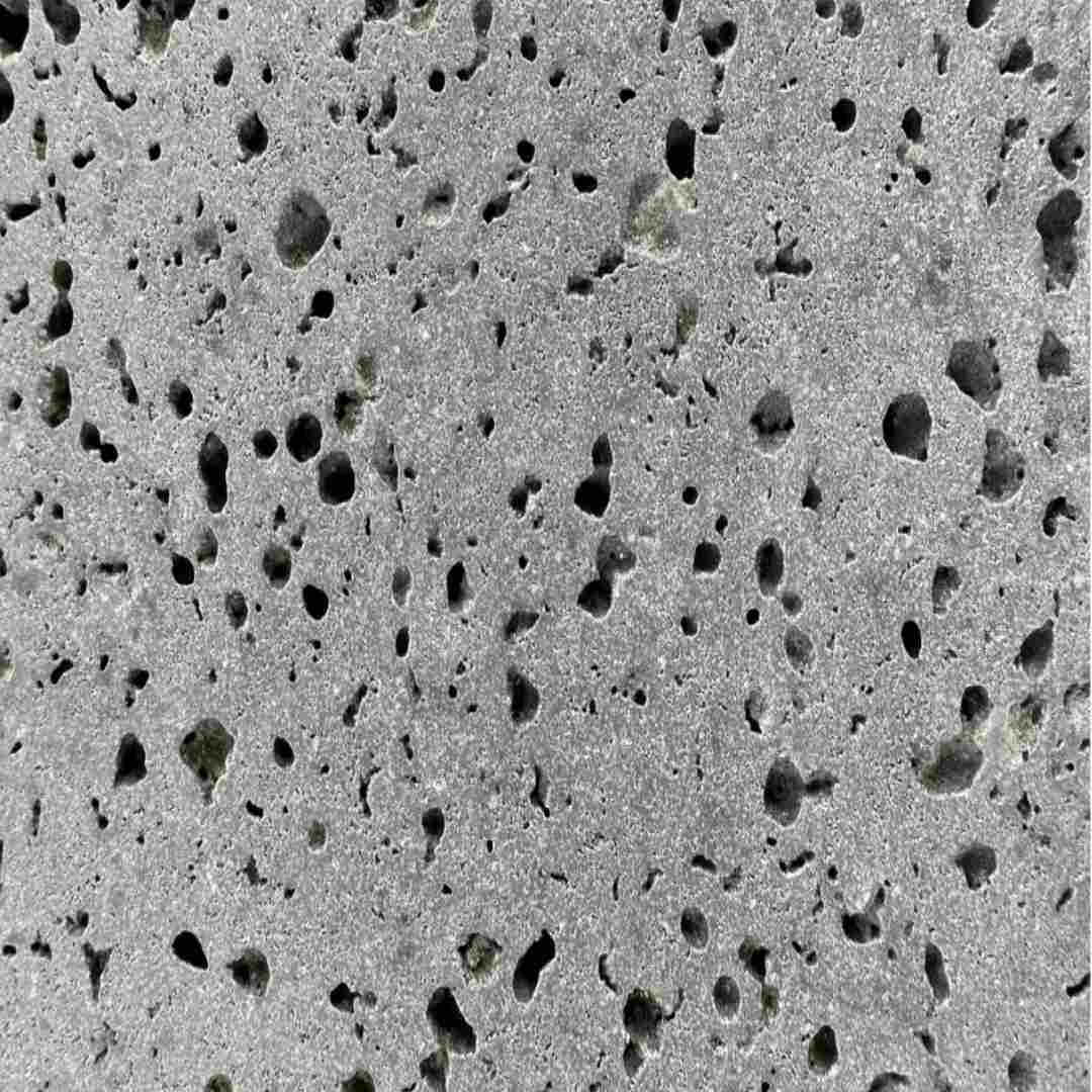 PUKA LAVA GREY - STRAIGHT EDGE, Basalt brushed - 24" x 24" x 1/2" Tile