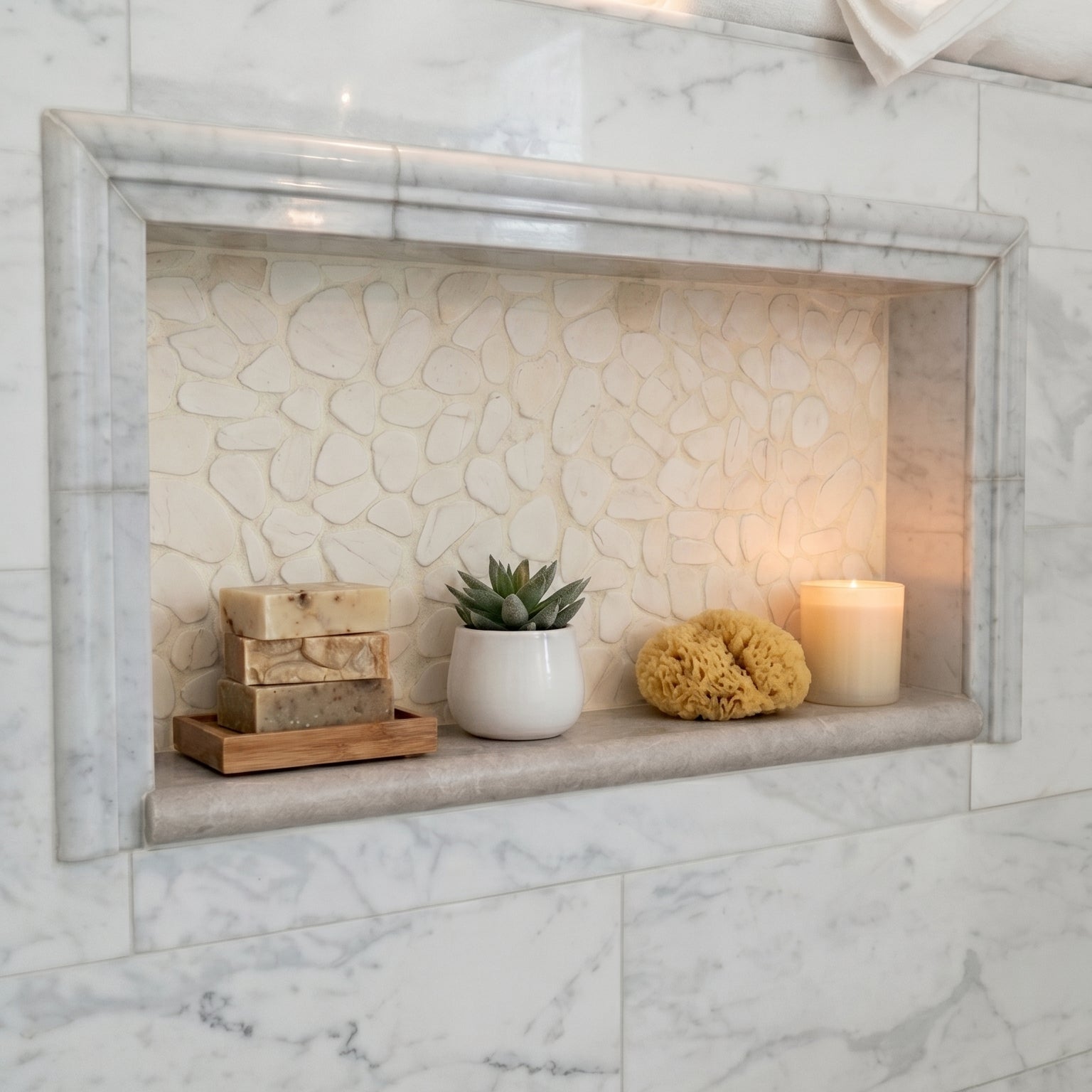 WHITE, FLAT, Pebble - Havai'iano