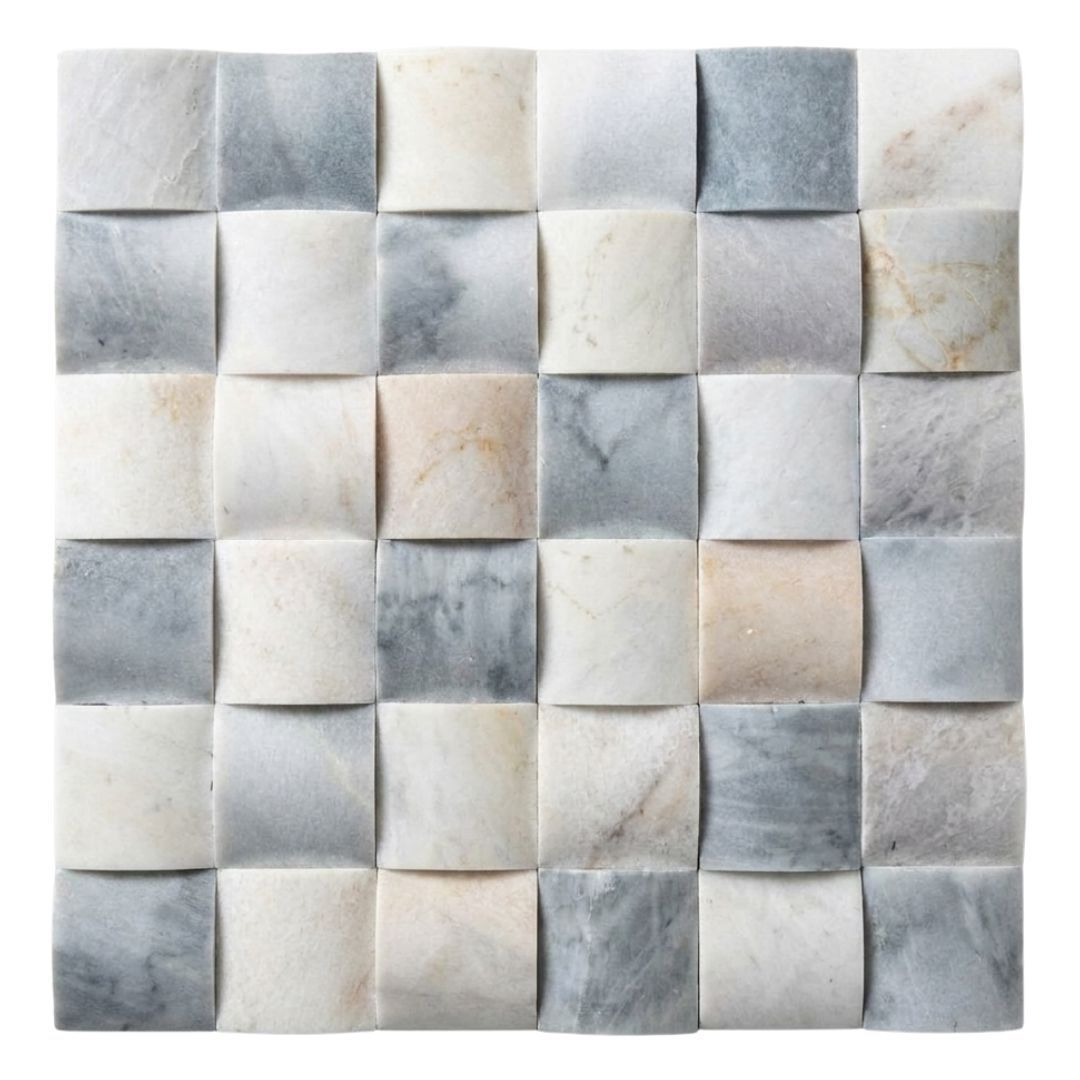 BIANCO VENUS, 3D WEAVE, Cladding - Mediterranean