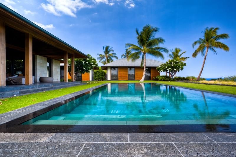 Puka Lava Grey Basalt brushed pool coping - Rocks in Stock