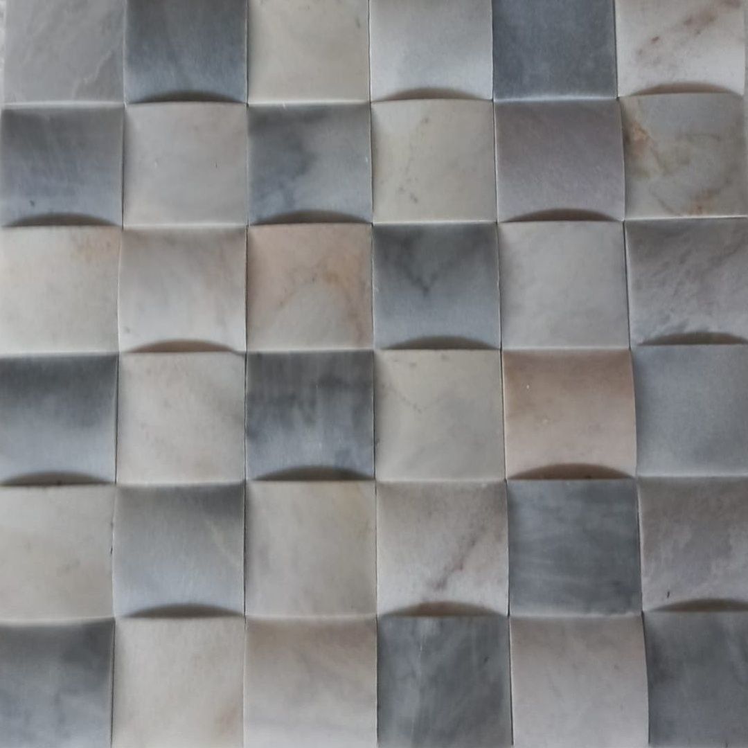 BIANCO VENUS, 3D WEAVE, Cladding - Mediterranean